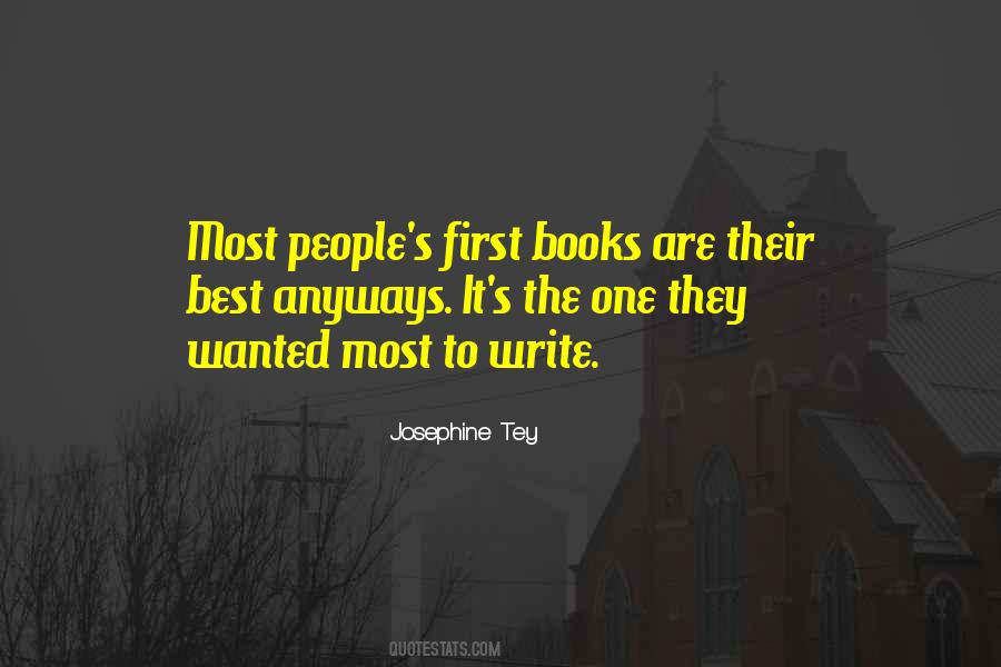 Josephine Tey Quotes #795427