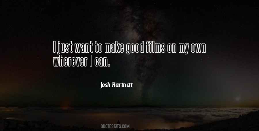 Josh Hartnett Quotes #851840