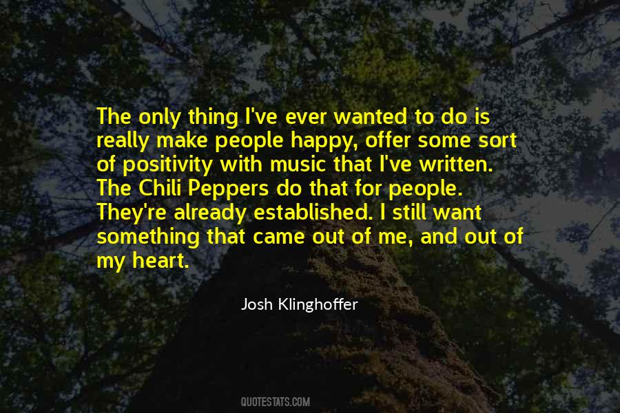 Josh Klinghoffer Quotes #1647047