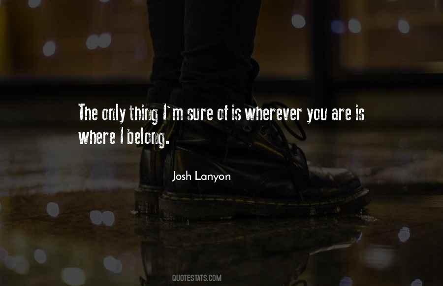 Josh Lanyon Quotes #309897