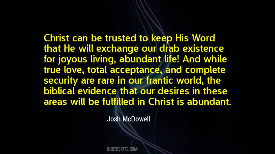 Josh Mcdowell Quotes #1620126