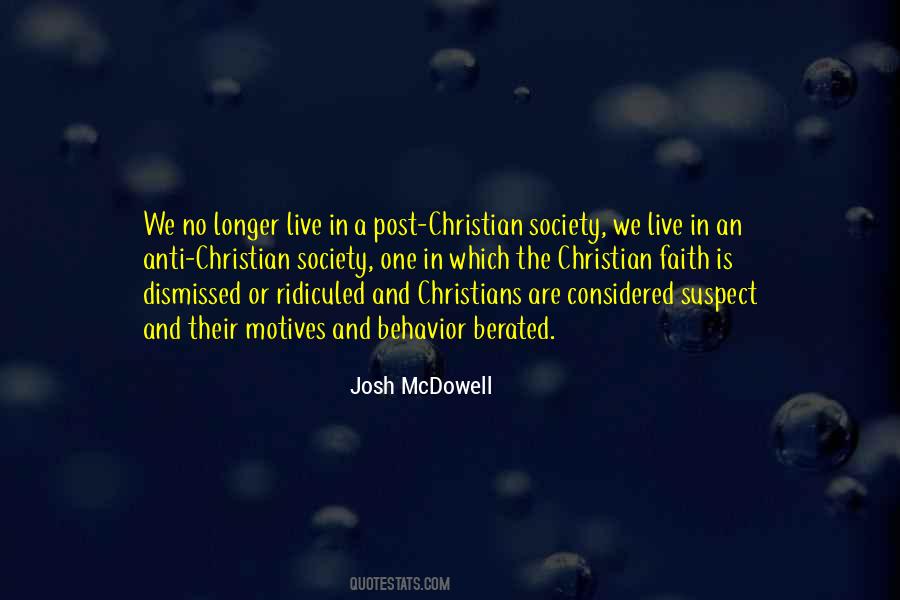 Josh Mcdowell Quotes #514200