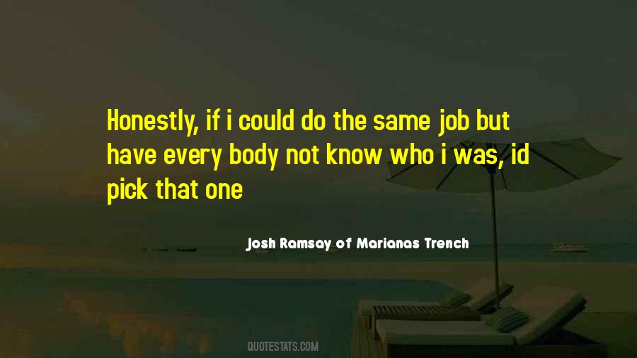 Josh Ramsay Quotes #999621