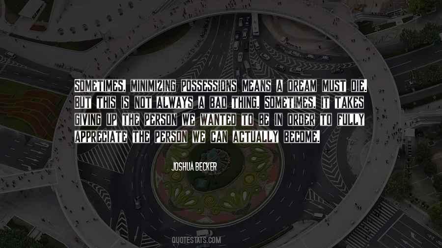 Joshua Becker Quotes #1088449