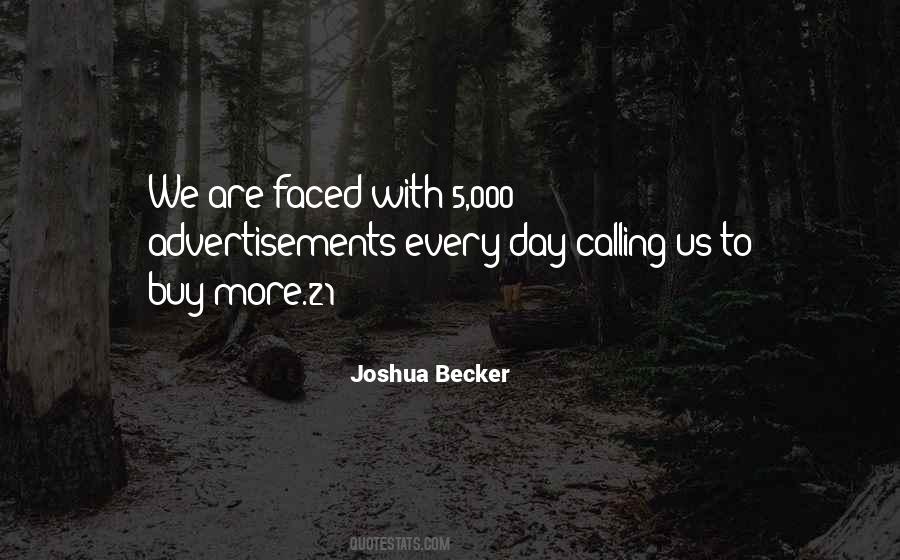 Joshua Becker Quotes #953991