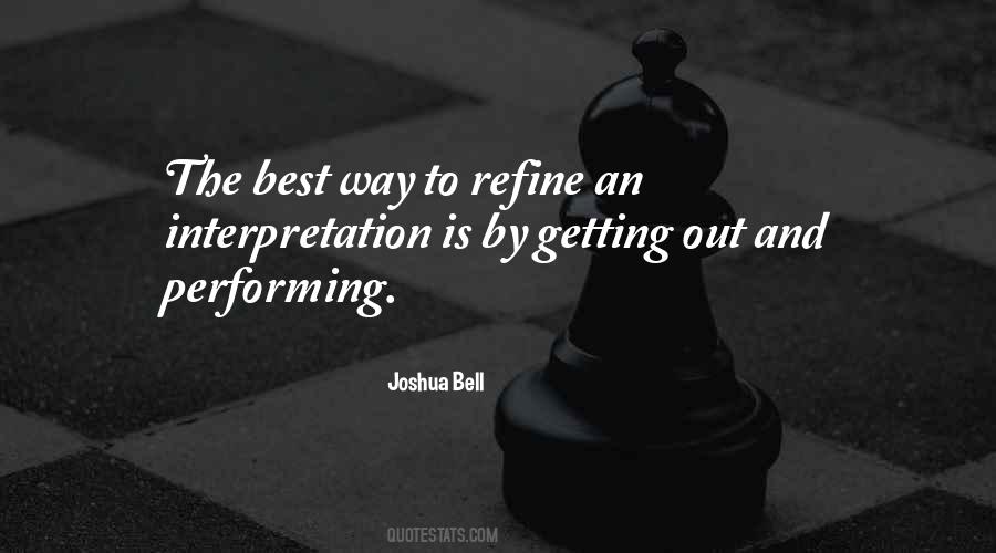 Joshua Bell Quotes #352300