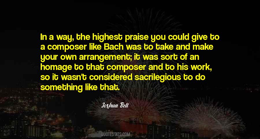 Joshua Bell Quotes #777701