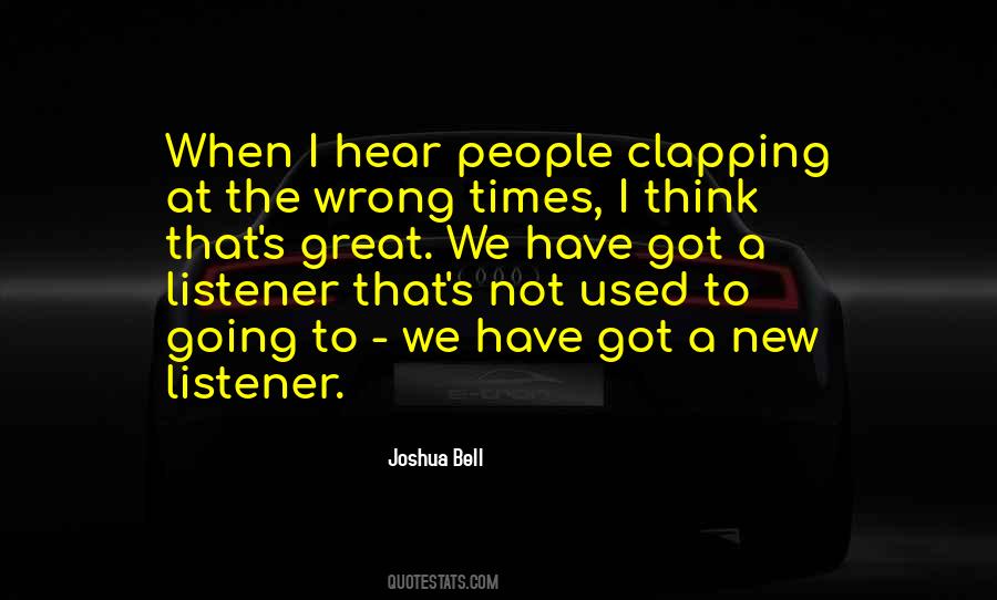 Joshua Bell Quotes #904595