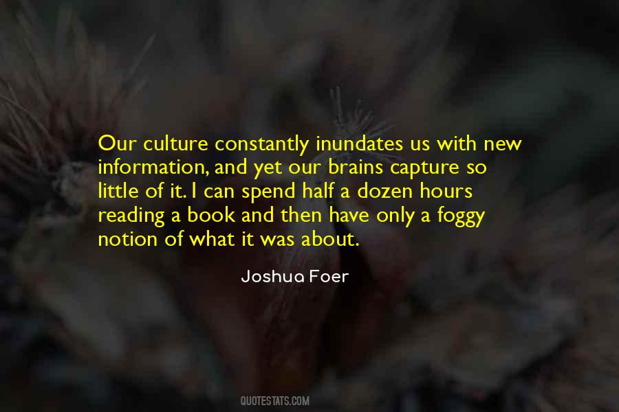 Joshua Foer Quotes #121484
