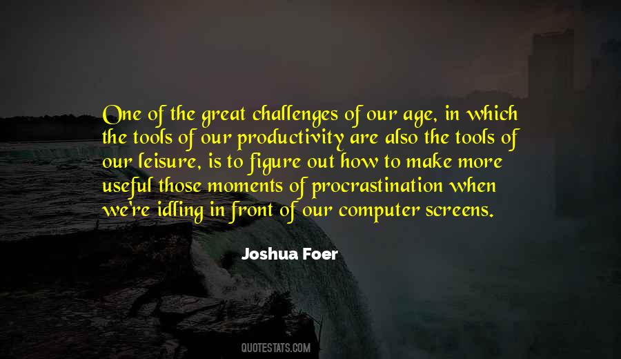 Joshua Foer Quotes #166346