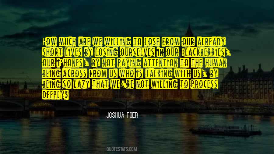 Joshua Foer Quotes #215826