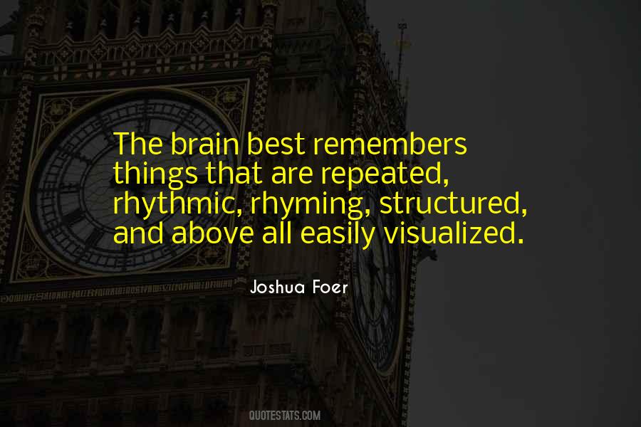 Joshua Foer Quotes #337742