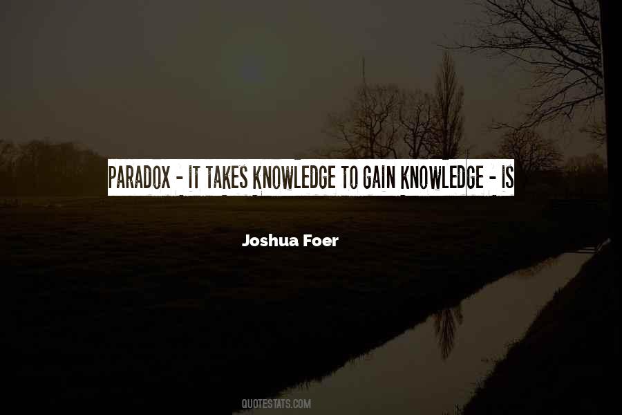 Joshua Foer Quotes #639937