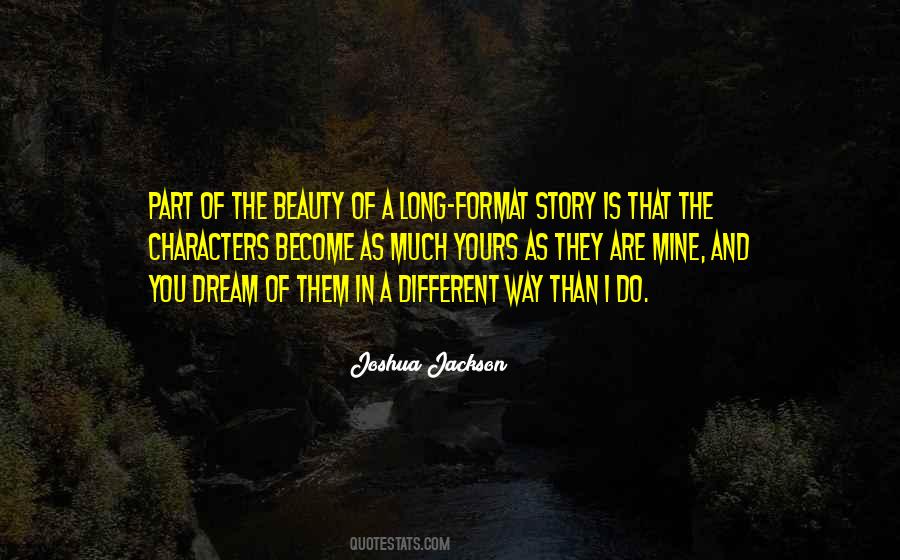 Joshua Jackson Quotes #46706