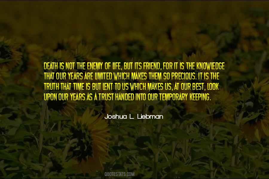 Joshua L Liebman Quotes #1636927