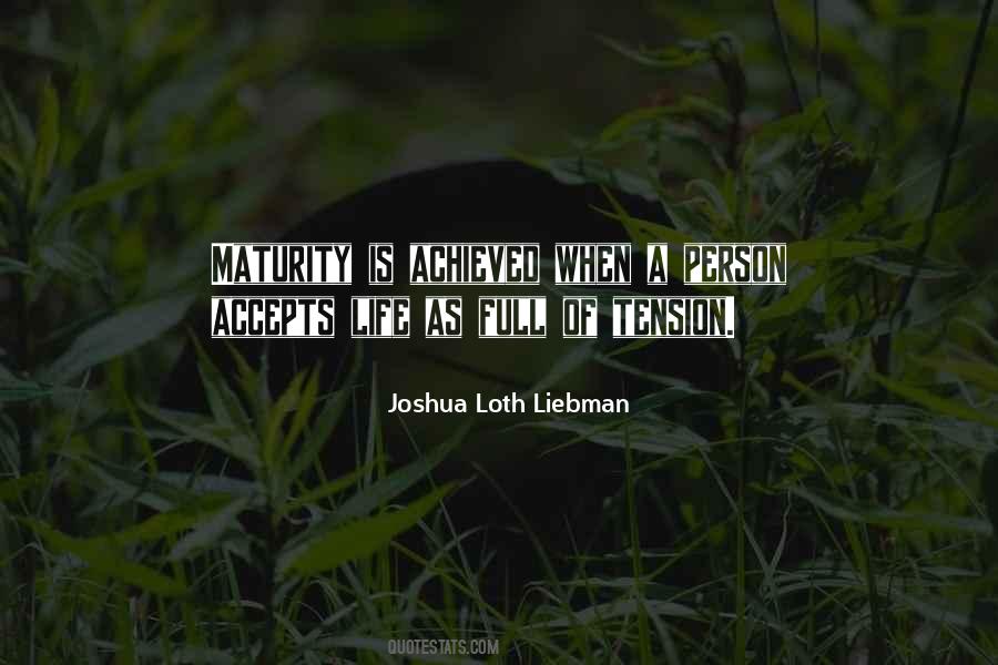 Joshua Loth Liebman Quotes #1094090