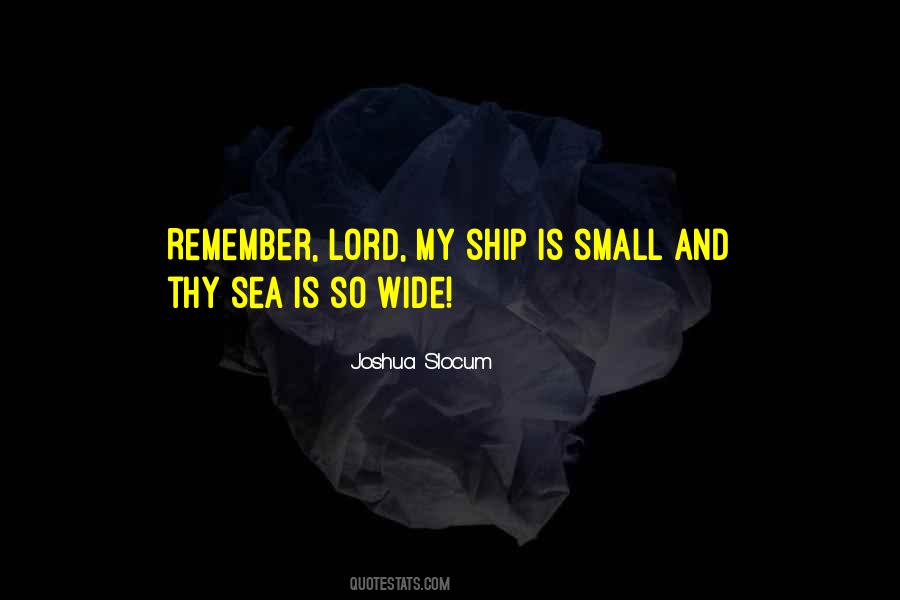 Joshua Slocum Quotes #1159503
