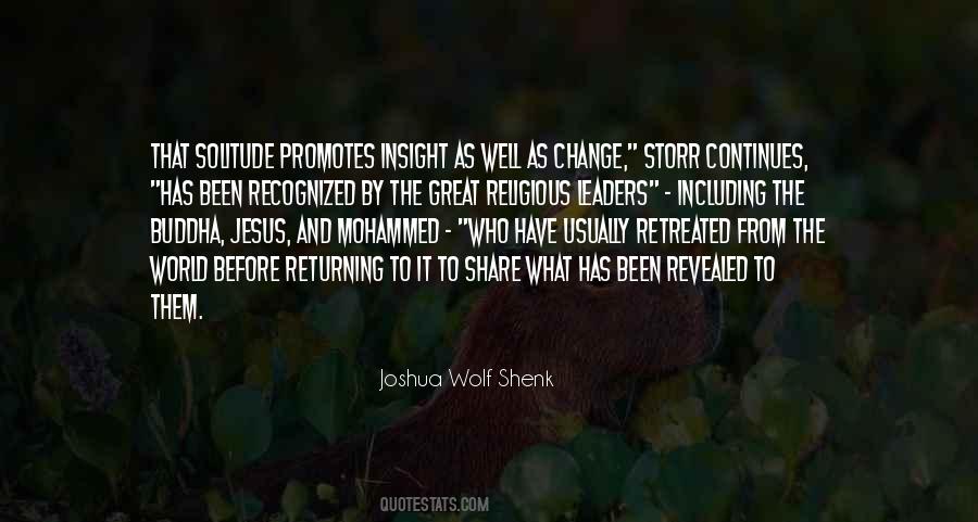 Joshua Wolf Shenk Quotes #1715340