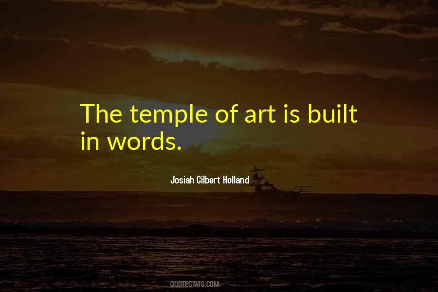 Josiah Gilbert Holland Quotes #784025