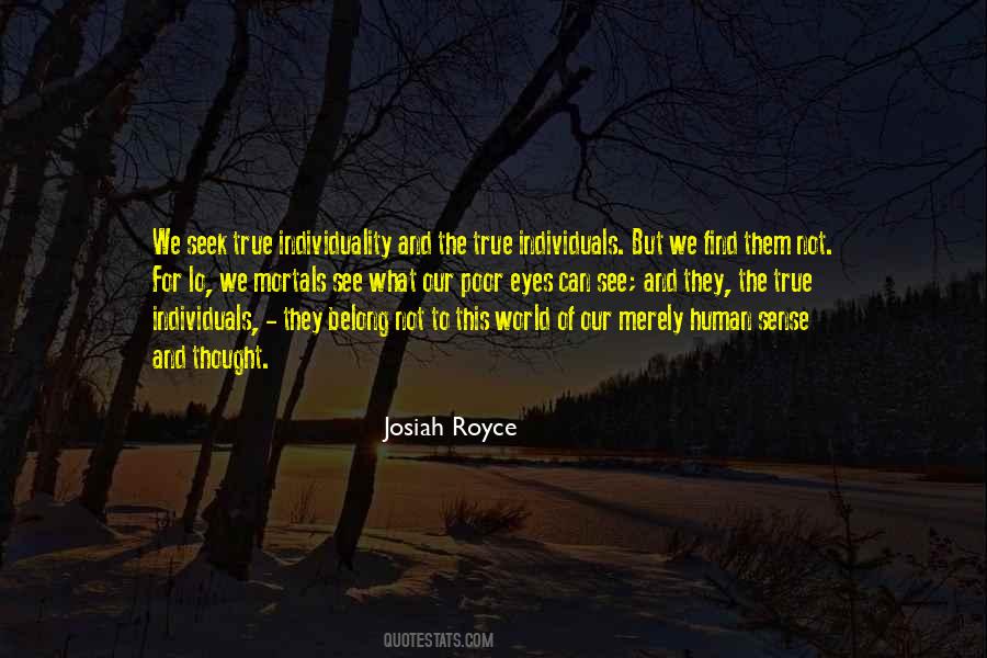 Josiah Royce Quotes #1291073