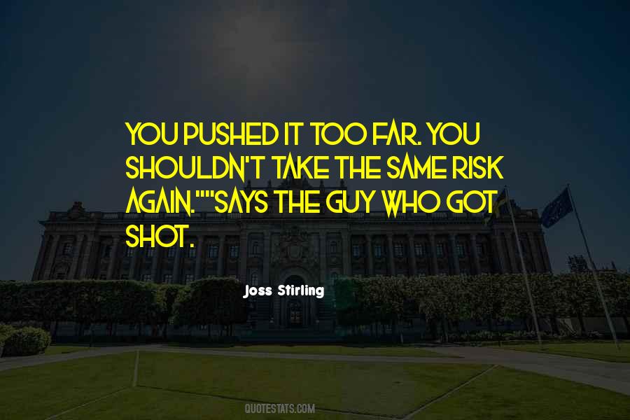 Joss Stirling Quotes #1346666