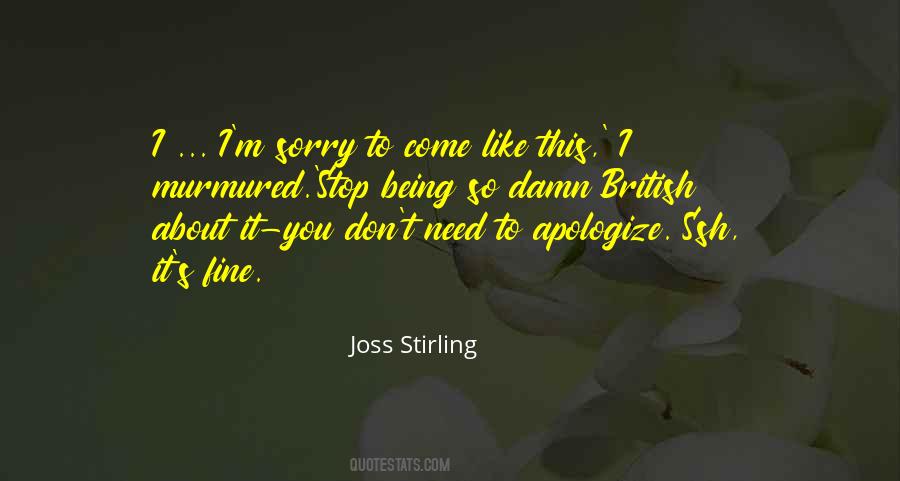 Joss Stirling Quotes #1386296