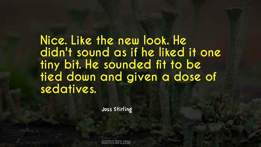 Joss Stirling Quotes #1490084