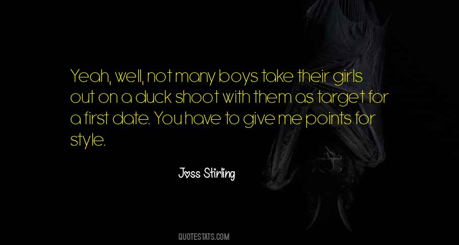 Joss Stirling Quotes #393520