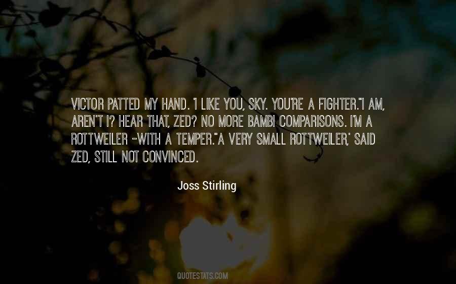 Joss Stirling Quotes #584907