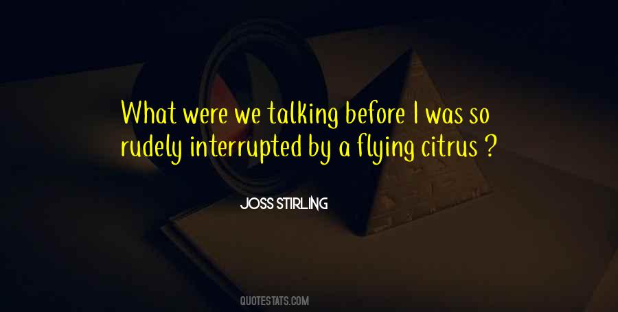 Joss Stirling Quotes #935494