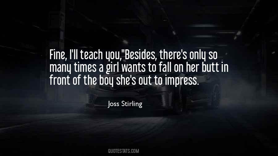 Joss Stirling Quotes #940193