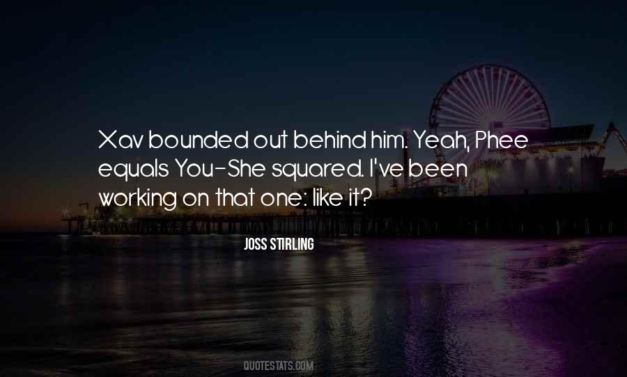 Joss Stirling Quotes #964859