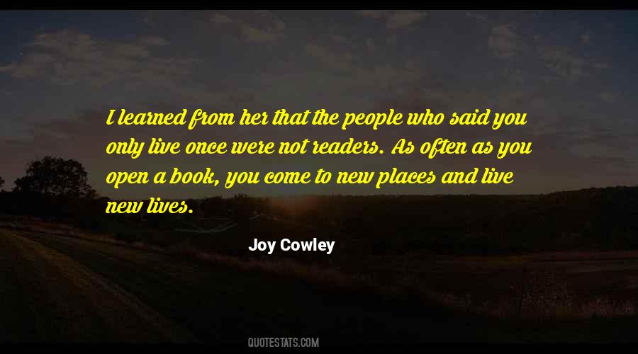 Joy Cowley Quotes #1011690