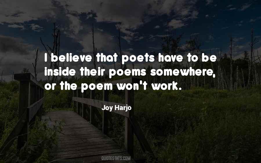 Joy Harjo Quotes #1048272