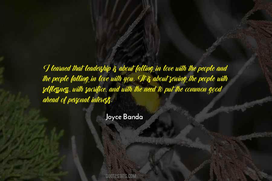 Joyce Banda Quotes #15437