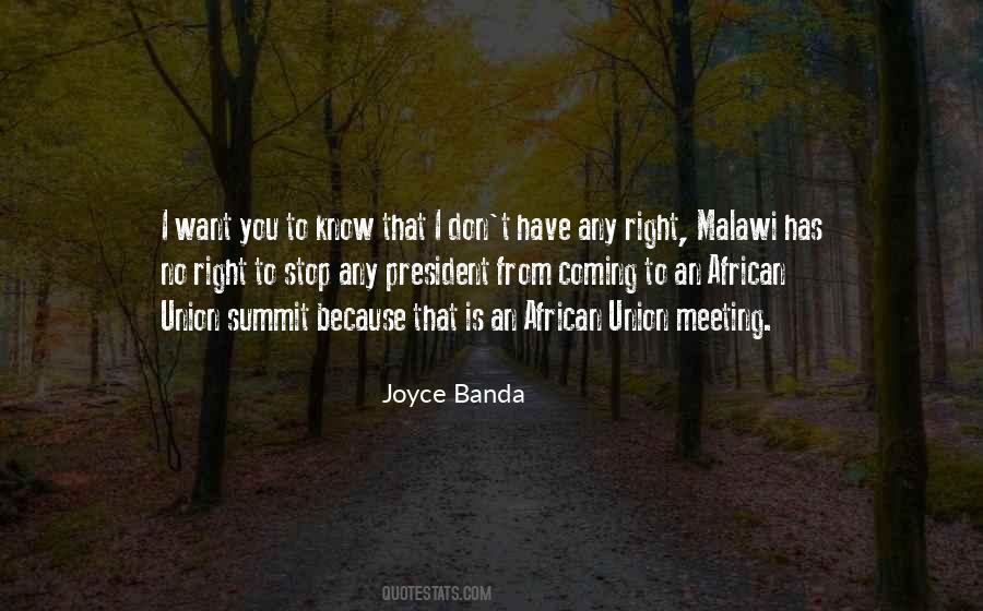 Joyce Banda Quotes #515992