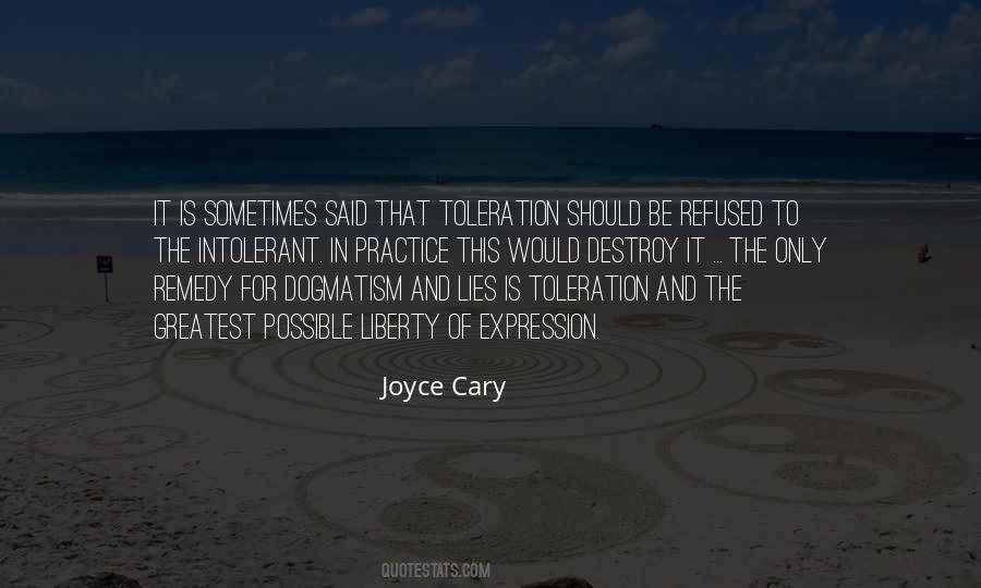 Joyce Cary Quotes #1332165