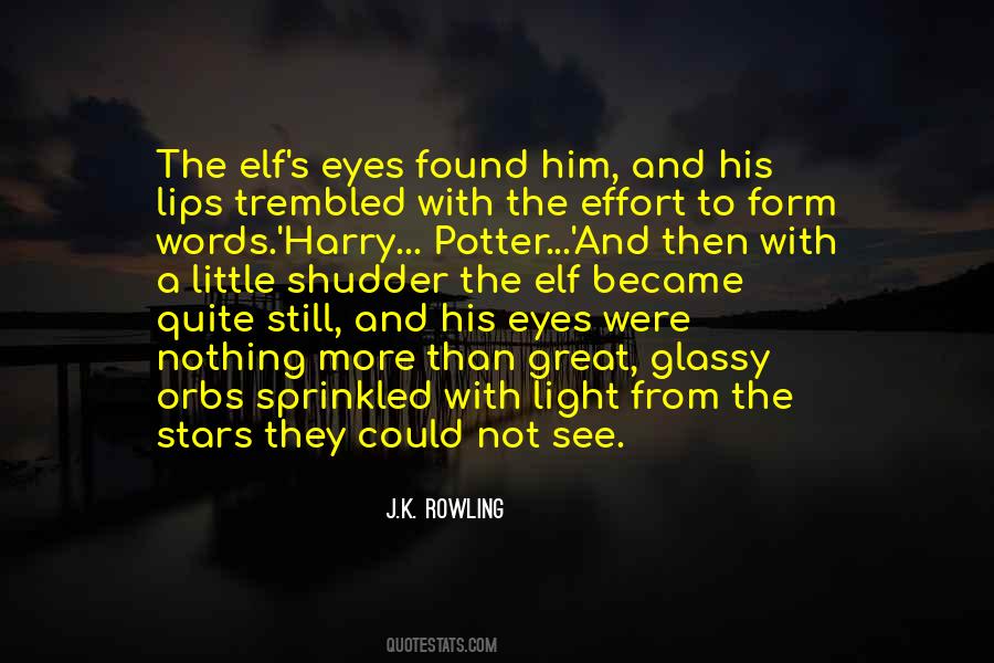 Quotes About Harry Potter's Eyes #1051002