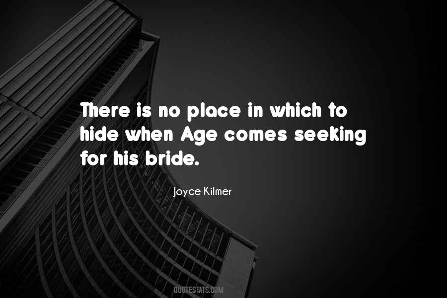 Joyce Kilmer Quotes #1845918