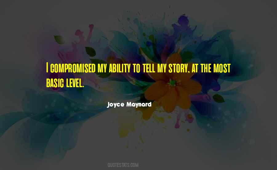 Joyce Maynard Quotes #633683