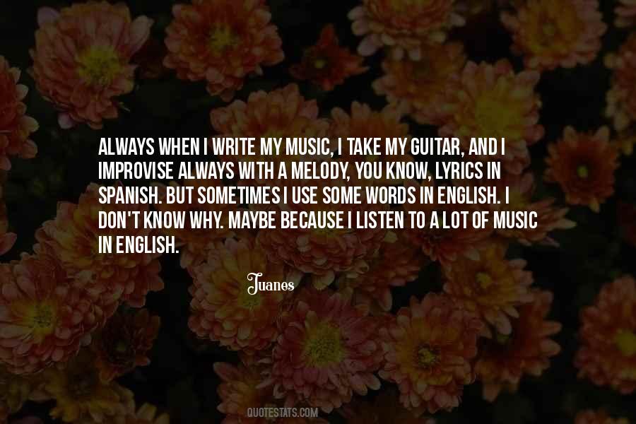 Juanes Quotes #1118858