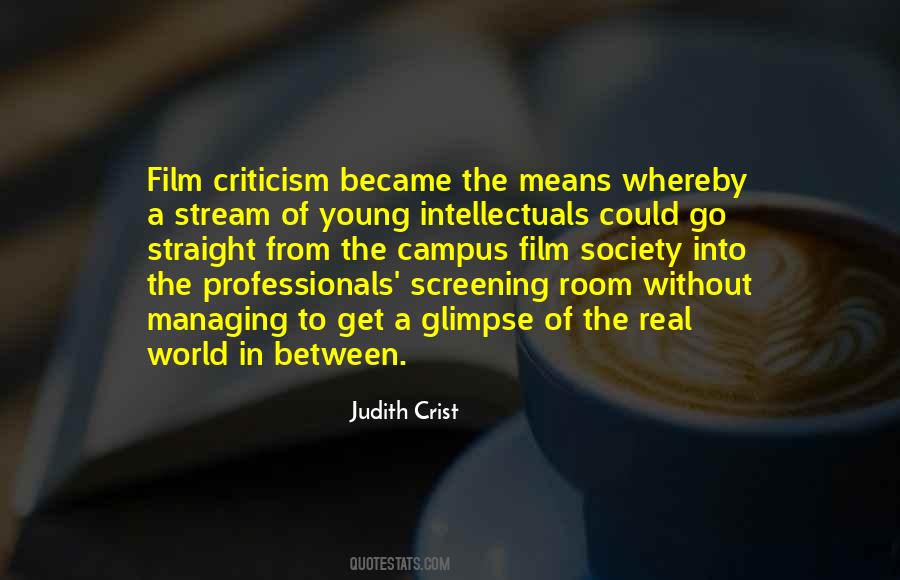 Judith Crist Quotes #508673