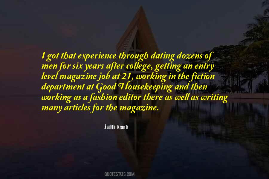 Judith Krantz Quotes #1765240