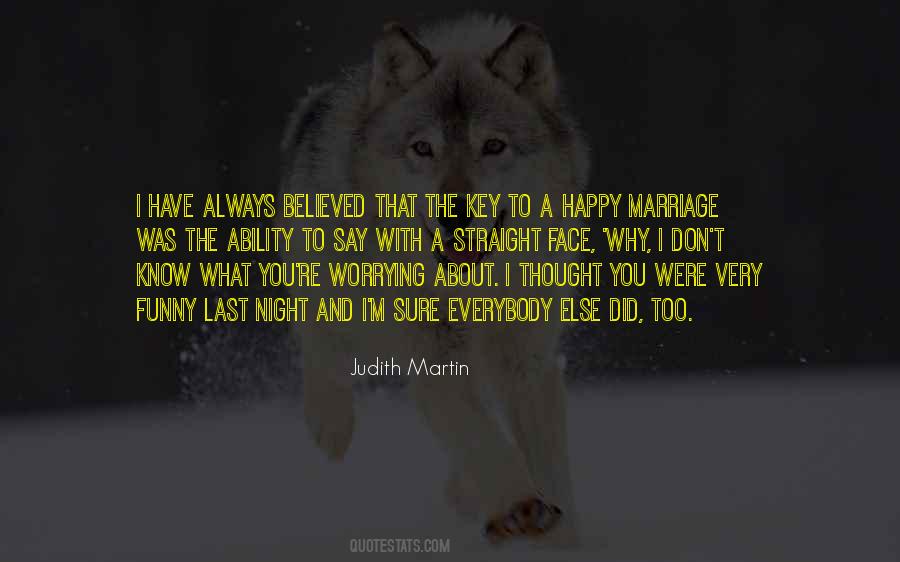 Judith Martin Quotes #101354