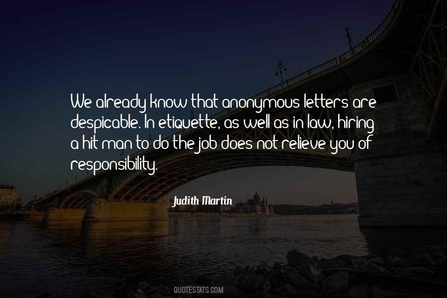 Judith Martin Quotes #1128695