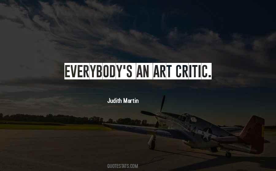 Judith Martin Quotes #136497