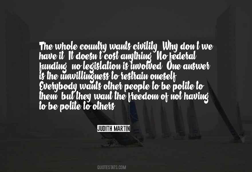 Judith Martin Quotes #638099