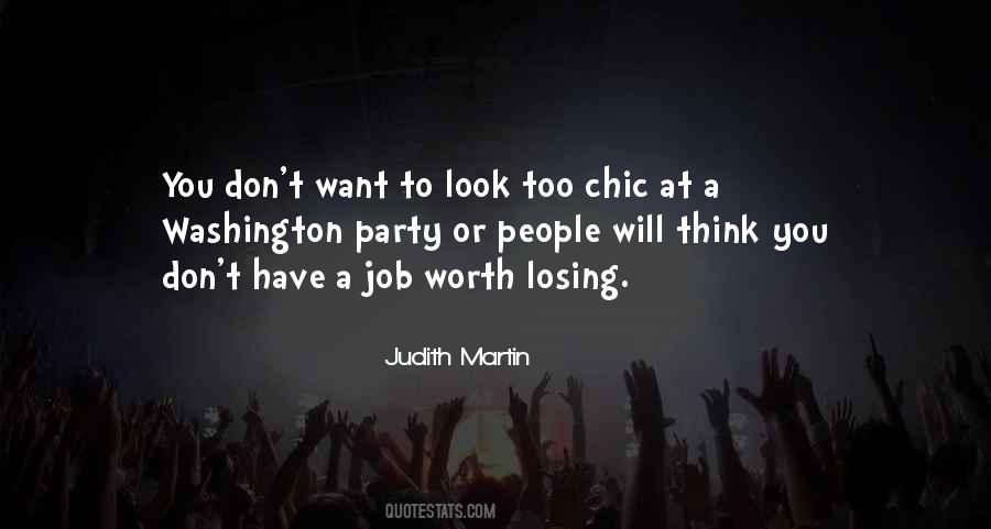 Judith Martin Quotes #703567