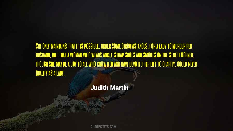 Judith Martin Quotes #738998