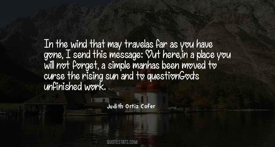 Judith Ortiz Cofer Quotes #1047174